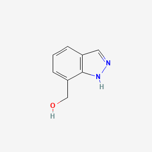 molecular formula C8H8N2O B1386759 (1H-吲唑-7-基)甲醇 CAS No. 1092961-09-5