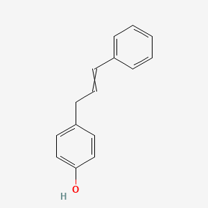 molecular formula C15H14O B13867694 3-p-Hydroxyphenyl-1-phenylpropene 