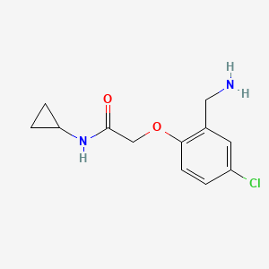 2-[2-(aminomethyl)-4-chlorophenoxy]-N-cyclopropylAcetamide