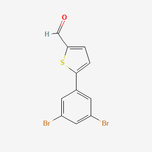 5-(3,5-Dibromophenyl)thiophene-2-carbaldehyde