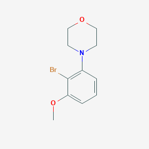 4-(2-Bromo-3-methoxyphenyl)morpholine