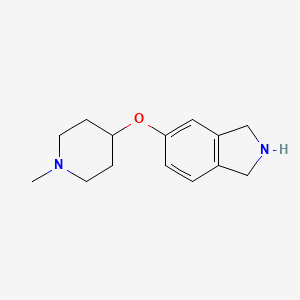 5-(1-methylpiperidin-4-yl)oxy-2,3-dihydro-1H-isoindole