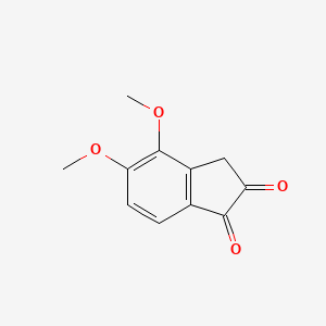 molecular formula C11H10O4 B13867878 4,5-dimethoxy-3H-indene-1,2-dione 