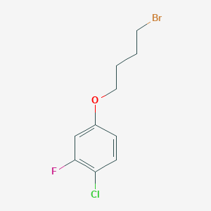 4-(4-Bromobutoxy)-1-chloro-2-fluorobenzene