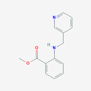 molecular formula C14H14N2O2 B1386794 Methyl 2-[(pyridin-3-ylmethyl)amino]benzoate CAS No. 1094347-42-8