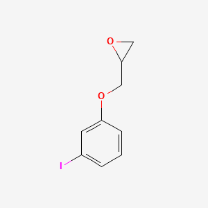 molecular formula C9H9IO2 B1386796 2-((3-Iodophenoxy)methyl)oxirane CAS No. 75746-32-6