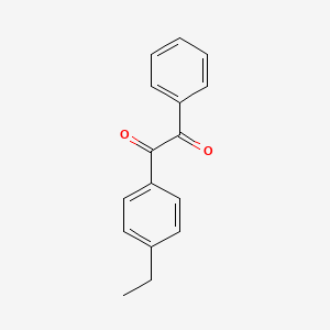 molecular formula C16H14O2 B13867969 1-(4-Ethylphenyl)-2-phenylethane-1,2-dione 