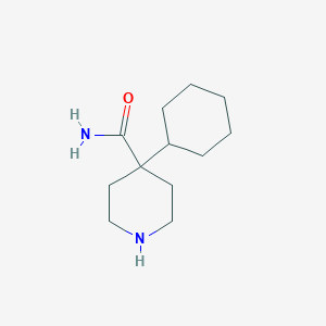 4-Cyclohexylpiperidine-4-carboxamide