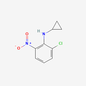 2-chloro-N-cyclopropyl-6-nitroaniline