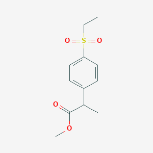 Methyl 2-(4-ethylsulfonylphenyl)propanoate