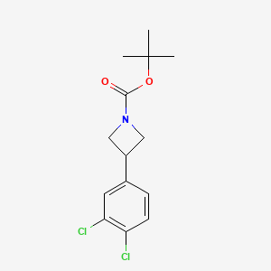 Tert-butyl 3-(3,4-dichlorophenyl)azetidine-1-carboxylate