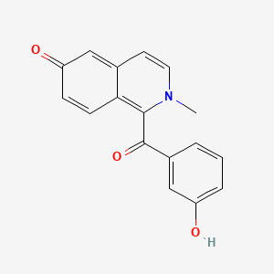 1-(3-Hydroxybenzyl)-2-methylisoquinolin-6(2H)-one