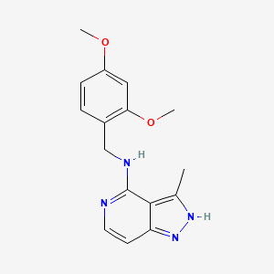 N-(2,4-dimethoxybenzyl)-3-methyl-1H-pyrazolo[4,3-c]pyridin-4-amine