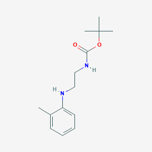 1,1-Dimethylethyl {2-[(2-methylphenyl)amino]ethyl}carbamate