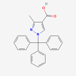 3-methyl-1-trityl-1H-pyrazole-4-carboxylic acid