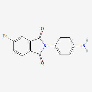 2-(4-Aminophenyl)-5-bromoisoindole-1,3-dione