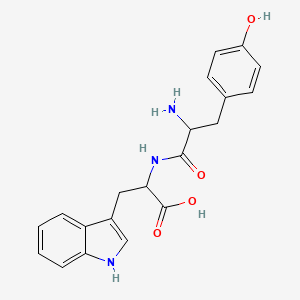 molecular formula C20H21N3O4 B13868371 Tyrosine Tryptophan dipeptide 