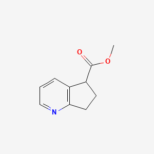 methyl 6,7-dihydro-5H-cyclopenta[b]pyridine-5-carboxylate