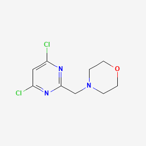 4-[(4,6-Dichloropyrimidin-2-yl)methyl]morpholine