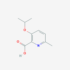 6-Methyl-3-[(1-methylethyl)oxy]-2-pyridinecarboxylic acid