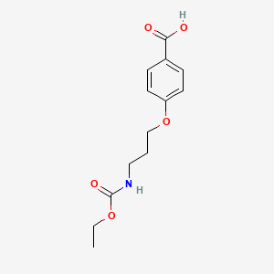 4-[3-(Ethoxycarbonylamino)propoxy]benzoic acid