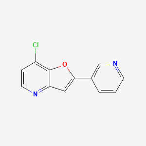 7-Chloro-2-pyridin-3-ylfuro[3,2-b]pyridine