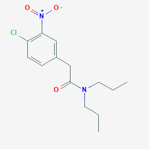 2-(4-chloro-3-nitrophenyl)-N,N-dipropylacetamide