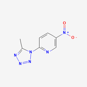 2-(5-Methyltetrazol-1-yl)-5-nitropyridine