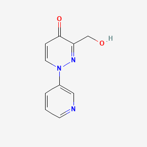 3-(Hydroxymethyl)-1-pyridin-3-ylpyridazin-4-one