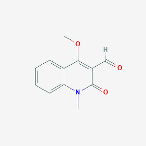 4-Methoxy-1-methyl-2-oxoquinoline-3-carbaldehyde