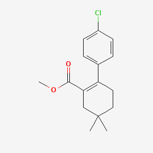 Methyl 4'-chloro-4,4-dimethyl-3,4,5,6-tetrahydro-[1,1'-biphenyl]-2-carboxylate