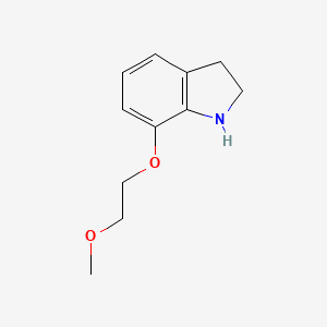 7-(2-methoxyethoxy)-2,3-dihydro-1H-indole