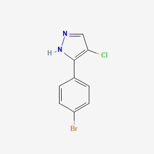 5-(4-bromophenyl)-4-chloro-1H-pyrazole