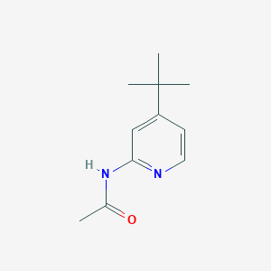 molecular formula C11H16N2O B13869119 N-(4-tert-butylpyridin-2-yl)acetamide 