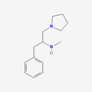 Methyl[(2S)-1-phenyl-3-(pyrrolidin-1-YL)propan-2-YL]amine