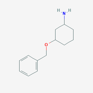 3-Phenylmethoxycyclohexan-1-amine