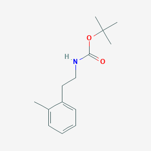 tert-butyl N-[2-(2-methylphenyl)ethyl]carbamate