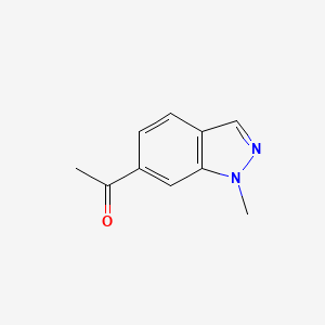 B1386924 1-(1-Methyl-1H-indazol-6-yl)ethanone CAS No. 1159511-25-7