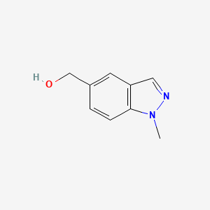 molecular formula C9H10N2O B1386925 (1-Methyl-1H-indazol-5-YL)methanol CAS No. 1092961-11-9