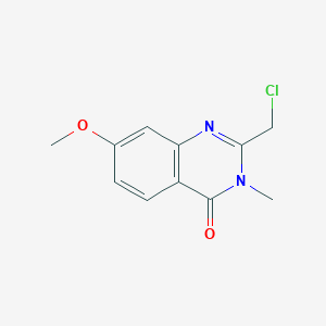 2-(Chloromethyl)-7-methoxy-3-methylquinazolin-4-one