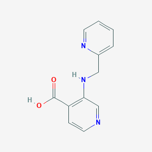 3-(Pyridin-2-ylmethylamino)pyridine-4-carboxylic acid