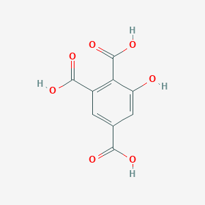 molecular formula C9H6O7 B13869316 6-Hydroxybenzene-1,2,4-tricarboxylic acid CAS No. 113665-35-3