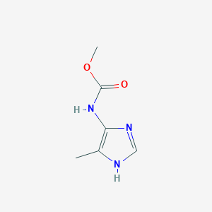 methyl N-(5-methyl-1H-imidazol-4-yl)carbamate