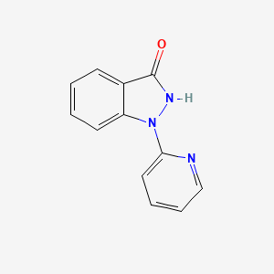 1-pyridin-2-yl-2H-indazol-3-one