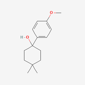 1-(4-Methoxyphenyl)-4,4-dimethylcyclohexanol