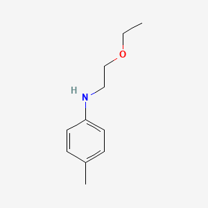 N-(2-ethoxyethyl)-4-methylaniline