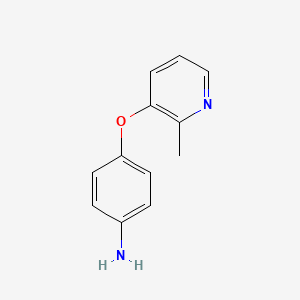 4-(2-Methylpyridin-3-yl)oxyaniline