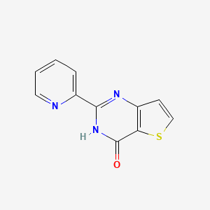 2-Pyridin-2-ylthieno[3,2-d]pyrimidin-4-ol