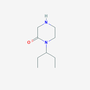 1-(Pentan-3-yl)piperazin-2-one