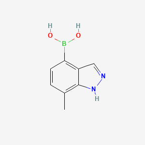 B1386958 7-Methyl-1H-indazole-4-boronic acid CAS No. 1310404-46-6